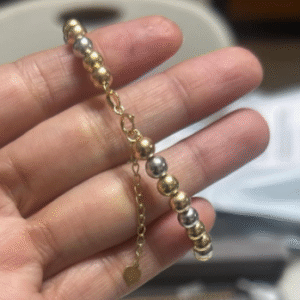 [BRACELET] Bubble Bracelet - K18YWR 2.5G | EBB0026