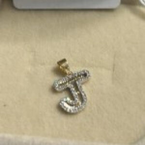 [PENDANT] D0.09 Letter J Pendant - K18 0.66g - DNH1741 | EJJC1349