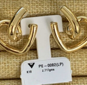 [EARRING] Twist Earring - K18YG - PE-0082(LP) | EVT0193